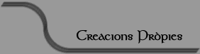 Creacions Propies